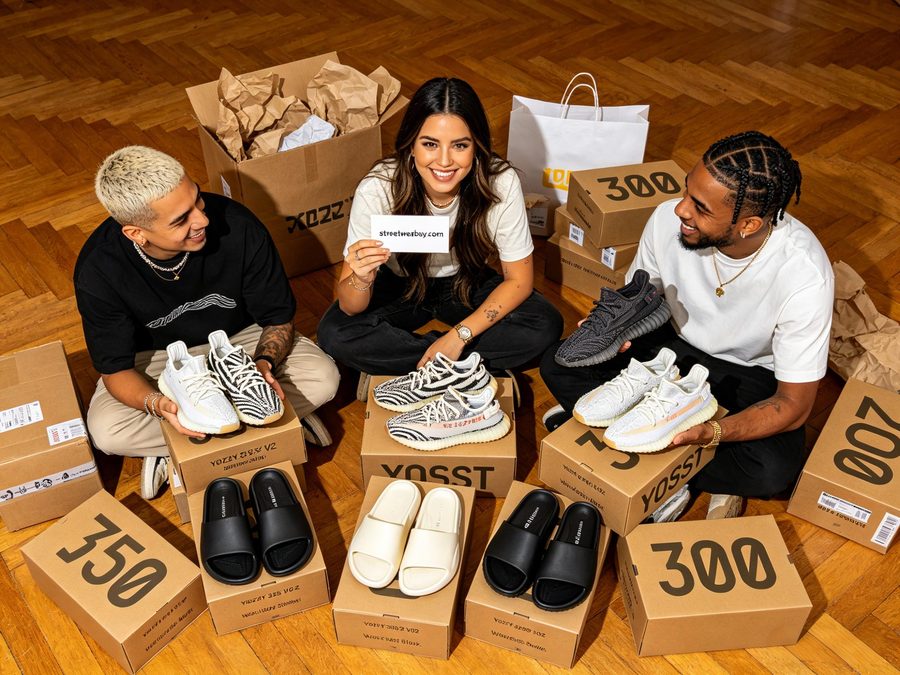 Yeezy 350 V2 rep haul 2026 — PK batch and Basf batch colourways from verified Weidian sellers